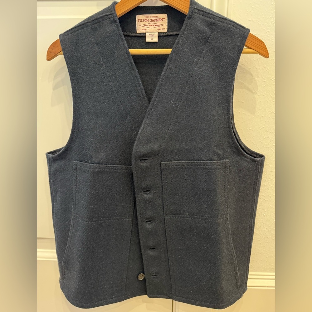 Filson Mackinaw Wool Vest